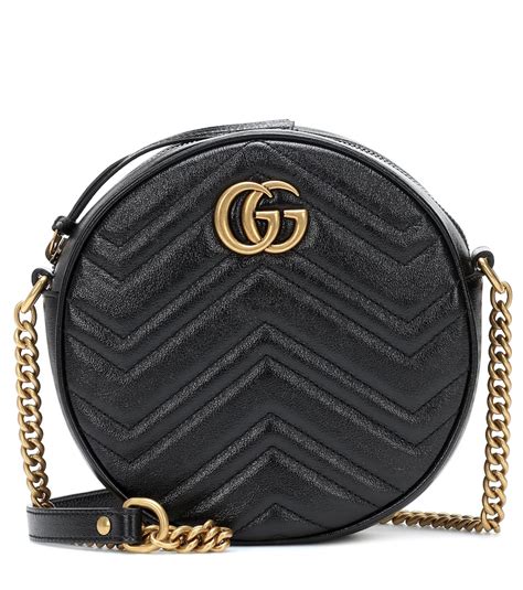 gucci gg marmont round bag|GG Marmont small shoulder bag.